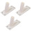3 Pcs Self-adhesive Flag Pole Mounting Brackets Wall-mounted Holder Racks Edition 0618 1