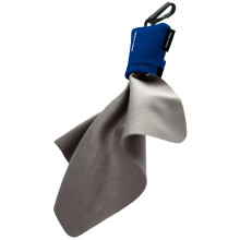 SPUDZ Ultra Microfiber Lens Cleaner - Sluitbare Pouch, Clip-On, Wasbaar - voor Optiek, Scopes, Brillen | Marineblauw, 15 x 15 cm