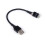 Cable de extensión de datos interno para placa base, conector macho de 9 pines a USB A macho. 1