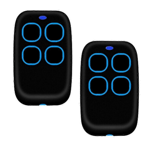 Garage Remote Control Keyfob Clone, 2pcs Duplicator for Multiple Frequencies.