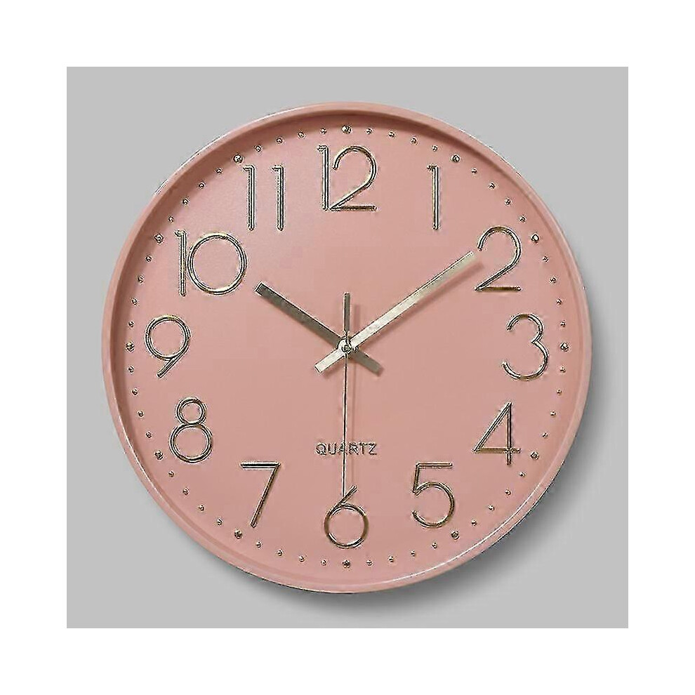 Wall Clock 12-Inch Silent Non-Ticking Wall Clock Edition 0618 6913222339442