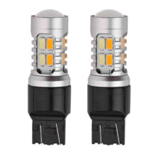Voor Renault: LED-richtingaanwijzerlamp T20 7443, tweekleurig, Canbus
