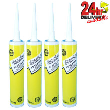 Starchem White PU Sealer Adhesive Sealant Seam Badge Bonding Trim Glue Tiger X 4