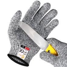 Evridwear Cut Resistant Gloves for Kids 7-9 Years, Level 5 Protection Cutting Gloves Food Grade for Cooking, Whittling, Wood Carving, Gardening and DI