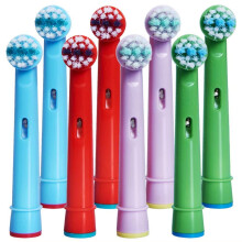 Vervangkoppen voor Kindertandenborstels voor Oral-B, Extra Zachte Haren, Geschikt voor Elektrische en Batterijborstels