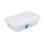 Wham Wham Cuisine Rectangular Food Storage Box White Lid 0.8L 1
