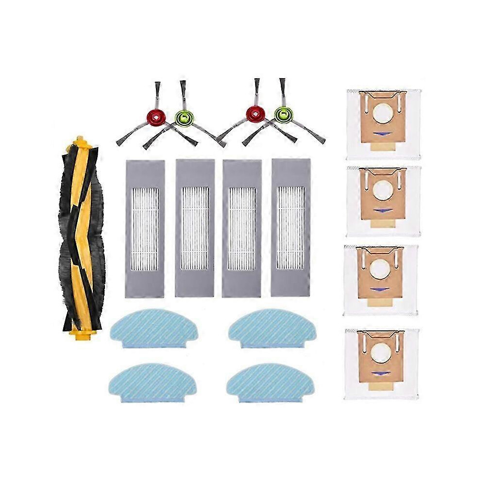 For Ecovacs Deebot N10 N10 Plus Robot Vacuum Cleaner Main Side Brush Hepa Filter Mop Cloth Dust Bag Edition 0618 6913222342022