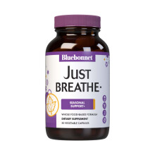 Bluebonnet Nutrition JustBreathe, Supporto Stagionale*, Non-GMO, Certificato Kosher, Senza Glutine, 30 Capsule Vegetali