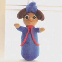 (blue mom, about 20cm) In The Night Garden Plush Toy Stuffed Doll Family Member Pontipines Wottingers Dad Mom Son Daughter Cartoon Model Boy Girl Gift