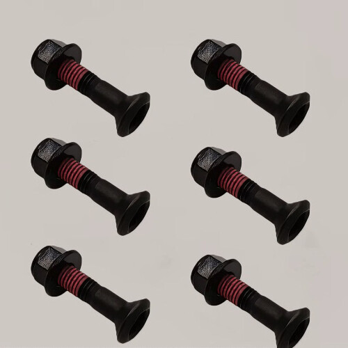 Sprocket Bolt Nut Assembly for Motorcycle Chain Systems Optimizing Stability