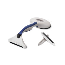 GLEENER Removedor de Pelos y Lint Brush Sin Baterías | Peina para Suéteres | Eliminador de Pelos y Pelusa (Navy)