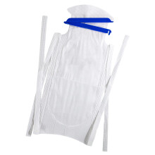 Vakly Refillable Ice Bags with Clamp Closure - Large, 6-1/2 x 14 - Reusable Easy Filling Hospital Icepack with Soft Outer Covering and Leak Resistant