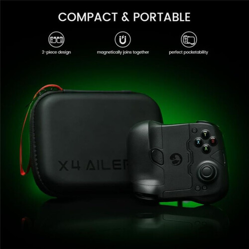 X4 Aileron Wireless Controller for , Android & PC , Hall Effect Joysticks, Portable Gaming Experience 2