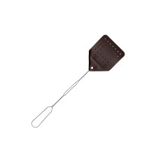 Hope Woodworking Leren Vliegenmepperset (1 Pack) - 17” Amish-Made Vliegenmepper met Leren Paddle