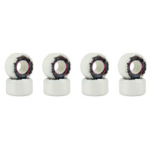 DarKwolF Skateboard Wheels Set of 8 High Resilience Tilt Skateboard Wheels 102A Professional PU Wheels 52X32mm