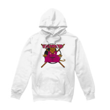 (XL, White) Teenage Mutant Ninja Turtles Mens Radical Rat Splinter Hoodie