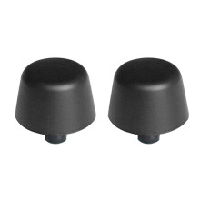 Paraurti con Cappuccio Nel Gomma Sostituisci per JK 2007-2017 Accessori per Auto con Paracolpi per Ammortizzatori, 2 Confezione