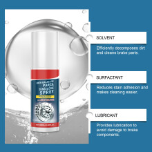 Brake Rust Remover With Non Corrosive Formula Cleaning Solution A