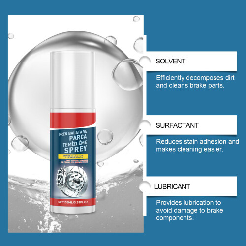 Brake Rust Remover With Non Corrosive Formula Cleaning Solution A