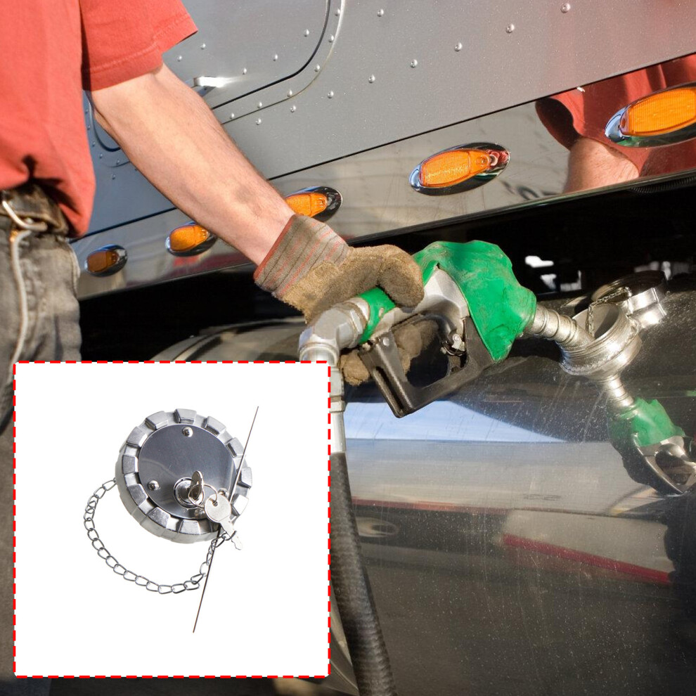 Fuel Tank Cap Lid With Keys Truck Accessories Easy Installation 7754004720558