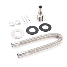 Heater Exhaust Pipe Straight /Elbow 24mm Stainless Steel Universal for Air Heater Exhaust Pipe Straight