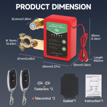 High Current Battery Disconnect Switches 6-30V Power Cut Isolator For Car Boat Red
