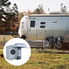 Magnesium Alloy 50A Motorhome Power Inlet Charging 14-50R Waterproof for Durability