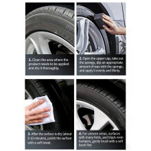 High Performances Tire Shine & Scratch Repair Paste for Automotive Plastic Use
