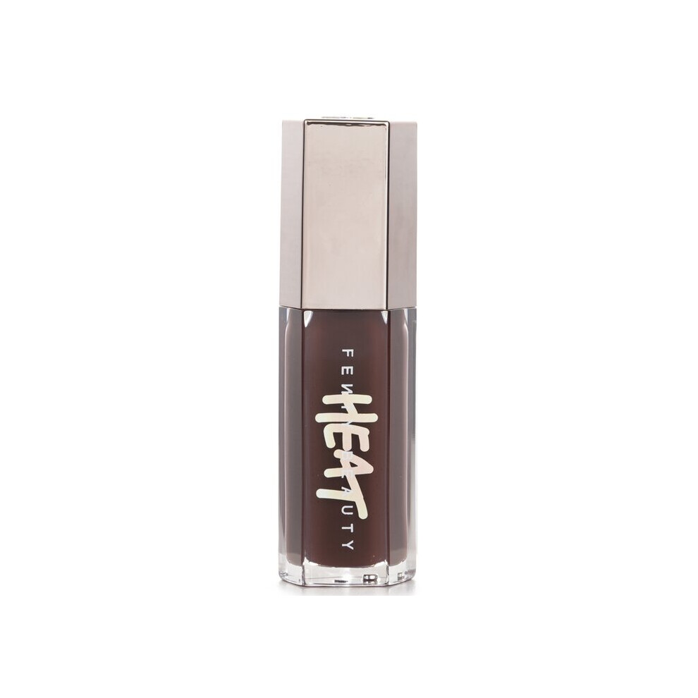 Fenty Beauty By Rihanna Gloss Bomb Heat Universal Lip Luminizer + Plumper - # 04 Hot Chocolit Heat (Sheer Rich Brown) 9Ml/0.3Oz