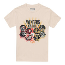(S, Natural) Avengers Mens Vs Villains T-Shirt