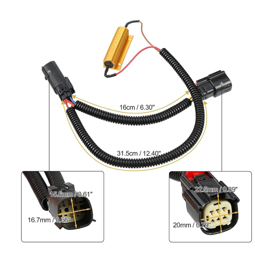 Led Tail Conversion Harness Intended For 2016 2018 Pickup Truck Ltz Models Light 7754004680029