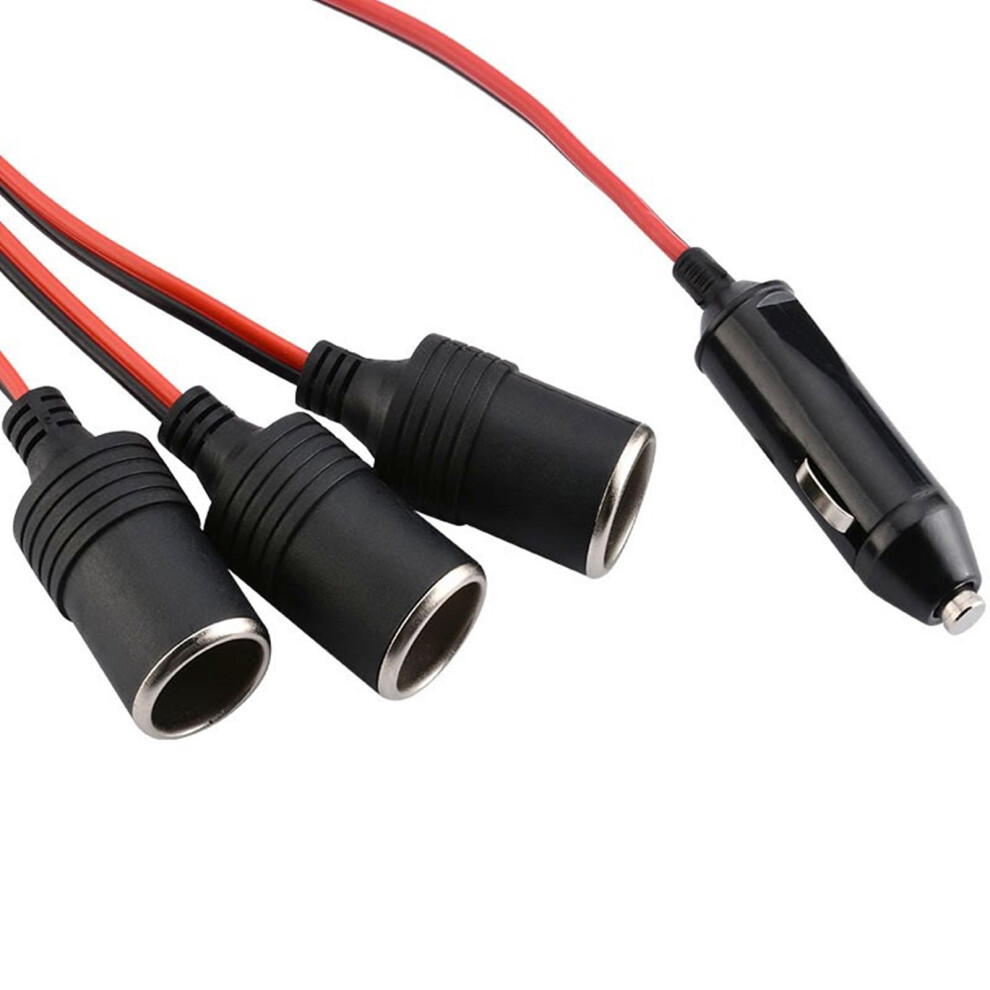 120W 12V 24V Three Way Car Cigarettes Lighter Expander For Phones And Tablets 7754004693746