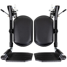 Vive Verhoogde Rolstoel Voetsteunen met Gewatteerde Kuitkussens (2 Pack)