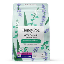Honey Pot - Kruidige Hygiënepads voor Vrouwen - Regelmatig & Nachtgebruik met Vleugels