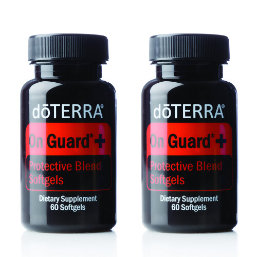 doTERRA DoTerra On Guard Essential Oil Protective Blend Softgels 60 ct (2 Pack)