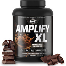 PMD Sports Amplify XL Proteine Whey Premium con Blend di Idro Greens