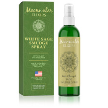 Vitt Salvia Smudge Spray för Andlig Rengöring & Aura Skydd