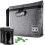 HELMET HEAD Borsa Antifumo con Lucchetto, Borse Antiodore per Erbe e Strumenti, Include Extra Borse (Grigio) 1