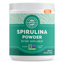 Vimergy Polvere di Spirulina - Proteine Vegetali Concentrate per Salute Immunitaria e Funzione Cardiovascolare - 250g