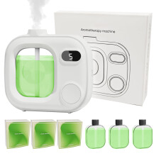Youqsm Diffusore Aromaterapia Wireless Ultrasonic - Diffusore Olio Essenziale per Grandi Ambienti