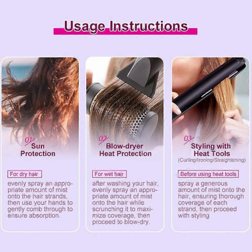 Hair Conditioning Spray Moisturising Conditioner Thermal Protection