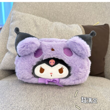 (Kuromi) My Sanrio Melody Cinnamon Plush Bag Pen Stationery Case Presents Student Girl