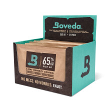 Boveda 65% Pacchetti di Controllo Umidità a Due Vie per Stoccaggio a Lungo Termine - Dimensione 60 - 12 Pezzi