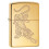 Zippo Zippo Högpolerad Messing Tigerdesign Ficklighter 1