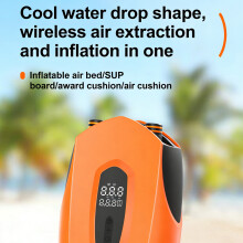 Lightweight ABS Construction Inflation Unit For Outdoor Adventure Beach Trip