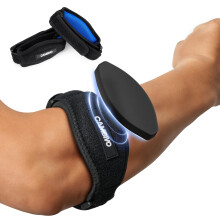 CAMBIVO 2 Pack Fasce per Gomito per Uomini e Donne, Sollievo dal Dolore per Tendinite, Tennis e Golf