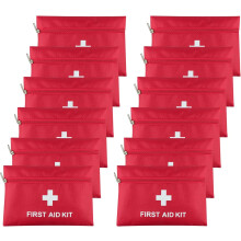 AOUTACC 12 Stuks Mini Eerste Hulp Kit Lege Tas, Reis Lege Eerste Hulp Tas voor Noodgevallen