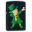 Zippo Zippo Dabbing Leprechaun Design Black Matte Pocket Lighter 1