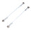 255mm Go Kart Steering Tie Rod Kit 8mm 20
