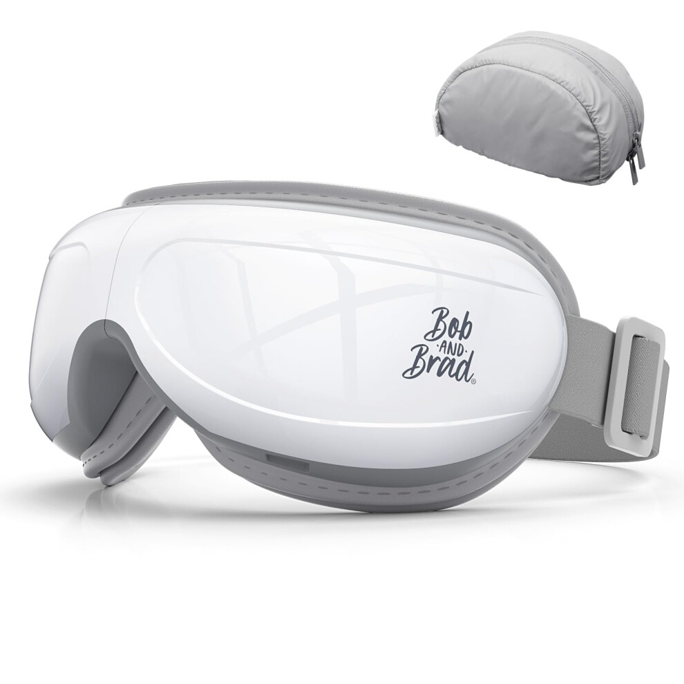 Bob And Brad Eye Massager Fsa/Hsa Eligible, Eyeoasis 2 - Heated Eye Massager For Migraines With Music, Smart Eye Mask Massager Reduce Dry Eye Improve